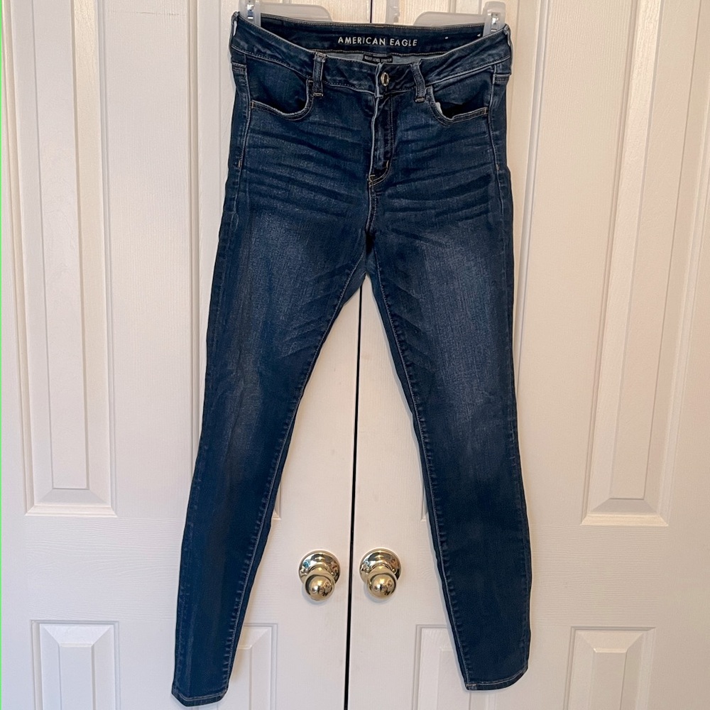 American Eagle Ne(x)t Level Stretch Skinny Jeans 10 Long
